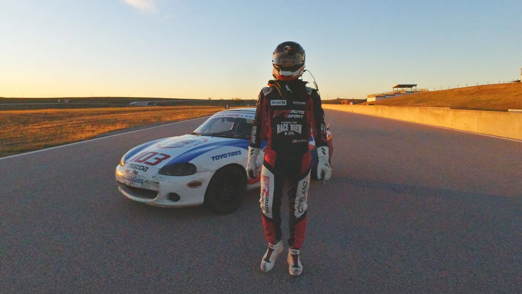 Max Stallone racing documentary still
