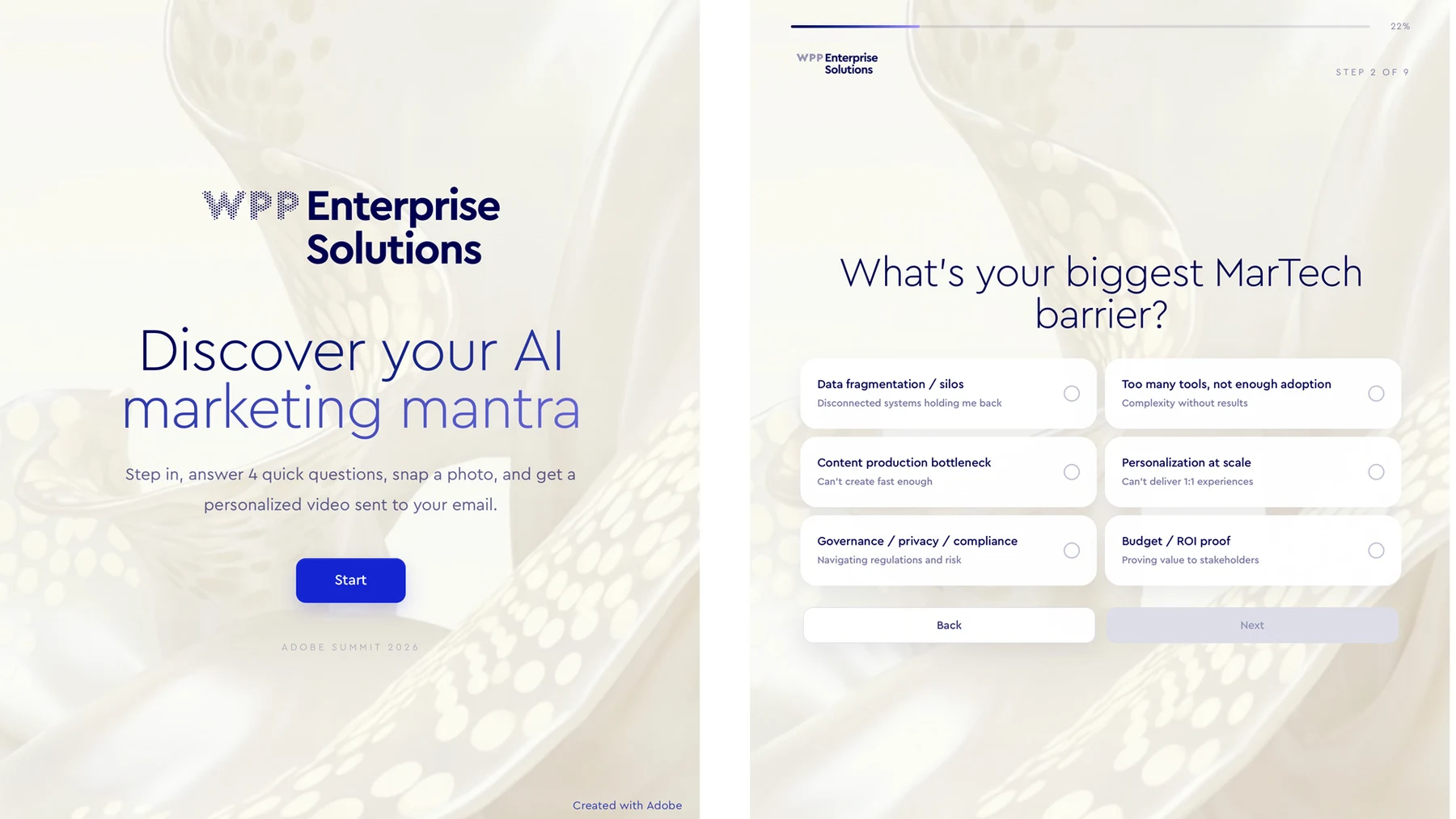 Mantra Machine app flow