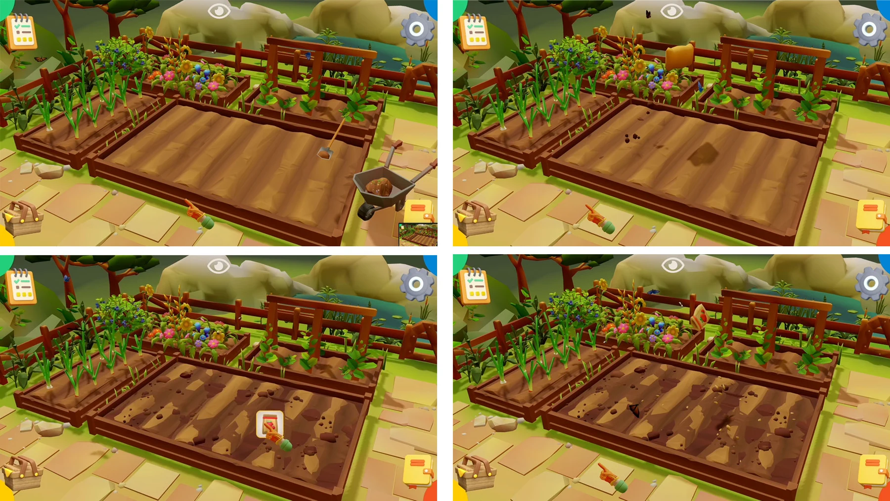 Power Full Kids planting interaction